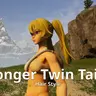 Longer Twin Tails with color selection - 更长双马尾带颜色选择模组
